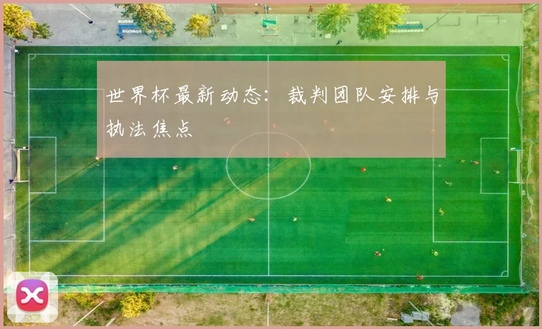 世界杯最新动态:裁判团队安排与执法焦点